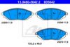 ATE 13.0460-5642.2 Brake Pad Set, disc brake